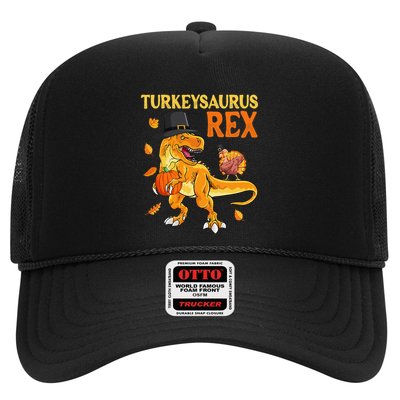 Turkeysaurus Rex Turkey Dab Dinothanksgiving Trucker Hat