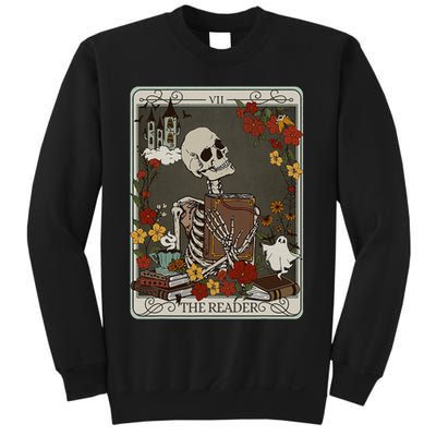 The Reader Tarot Card Bookish Sweatshirt