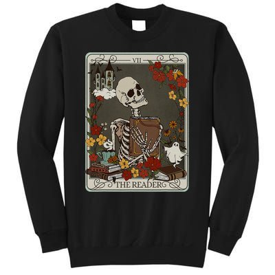 The Reader Tarot Card Bookish Sweatshirt