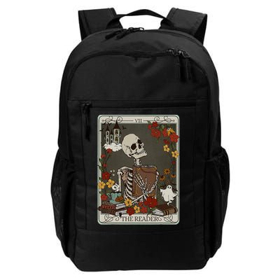 The Reader Tarot Card Bookish Daily Commute Backpack