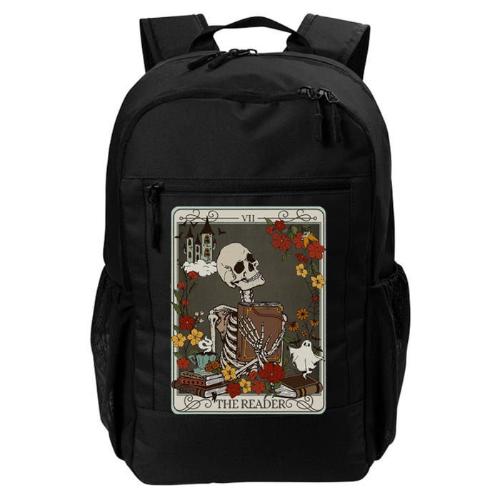 The Reader Tarot Card Bookish Daily Commute Backpack