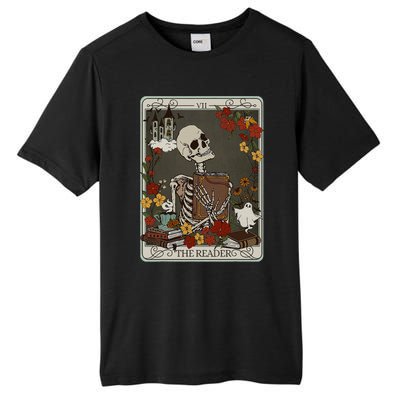 The Reader Tarot Card Bookish Tall Fusion ChromaSoft Performance T-Shirt