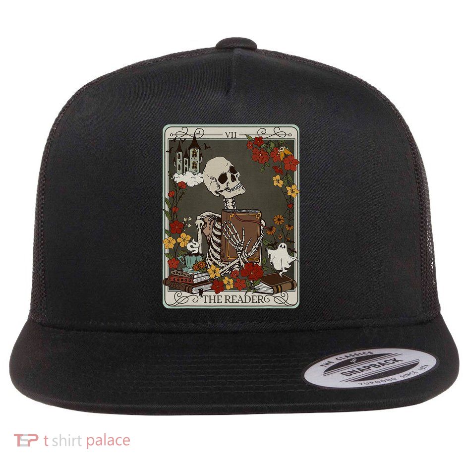 The Reader Tarot Card Bookish Flatbill Hat