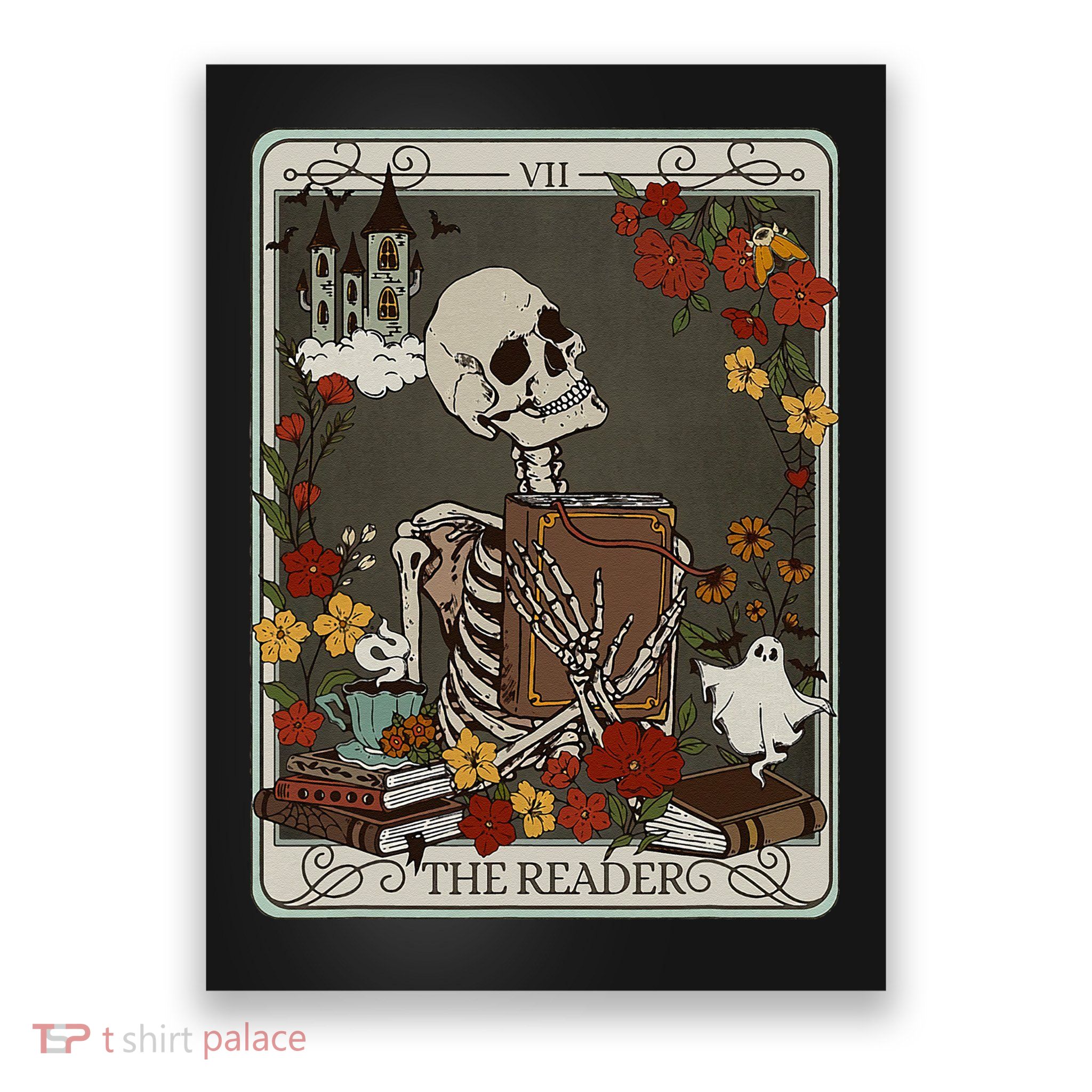 The Reader Tarot Card Bookish Poster