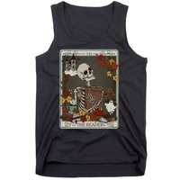 The Reader Tarot Card Bookish Tank Top