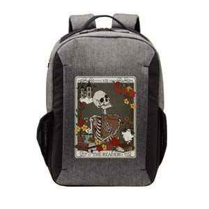 The Reader Tarot Card Bookish Vector Backpack