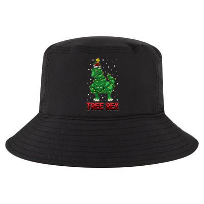 Tree Rex Trex As A Christmas Tree Dinosaur Decoration Gift Cool Comfort Performance Bucket Hat