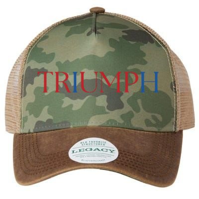 Triumph Republican Trump Legacy Tie Dye Trucker Hat