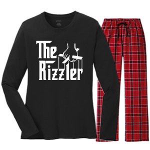 The Rizzler Women's Long Sleeve Flannel Pajama Set 