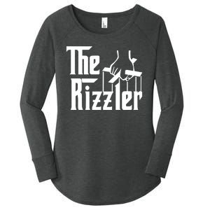 The Rizzler Women's Perfect Tri Tunic Long Sleeve Shirt