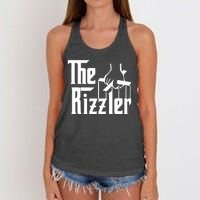 The Rizzler Women's Knotted Racerback Tank