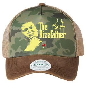 The Rizzfather The Rizzler Godfather Funny Meme Gift Legacy Tie Dye Trucker Hat