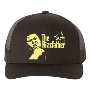 The Rizzfather The Rizzler Godfather Funny Meme Gift Yupoong Adult 5-Panel Trucker Hat