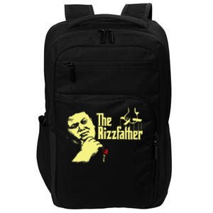 The Rizzfather The Rizzler Godfather Funny Meme Gift Impact Tech Backpack