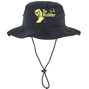 The Rizzfather The Rizzler Godfather Funny Meme Gift Legacy Cool Fit Booney Bucket Hat