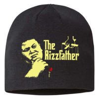 The Rizzfather The Rizzler Godfather Funny Meme Gift Sustainable Beanie