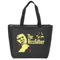 The Rizzfather The Rizzler Godfather Funny Meme Gift Zip Tote Bag