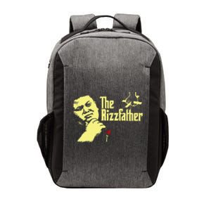 The Rizzfather The Rizzler Godfather Funny Meme Gift Vector Backpack