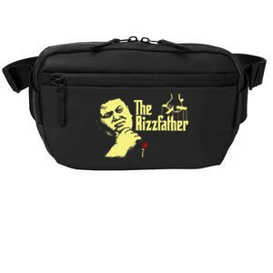 The Rizzfather The Rizzler Godfather Funny Meme Gift Crossbody Pack