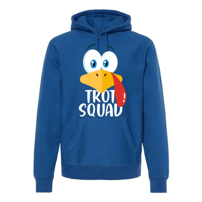 Thanksgiving Running Turkey Trot Squad Gift Premium Hoodie