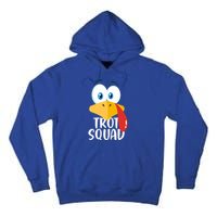 Thanksgiving Running Turkey Trot Squad Gift Tall Hoodie