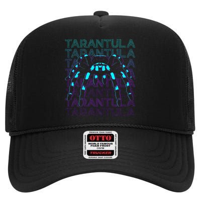 Tarantula Retro High Crown Mesh Back Trucker Hat