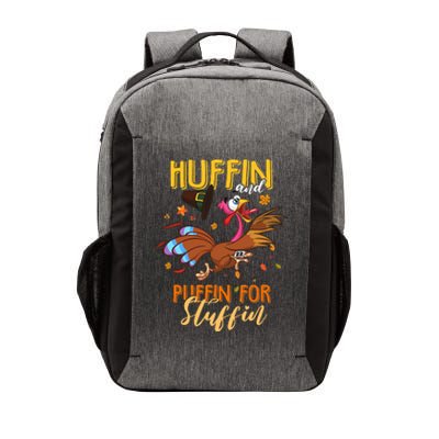 Thanksgiving Run Turkey Trot Huffin and Puffin for Stuffin Vector Backpack