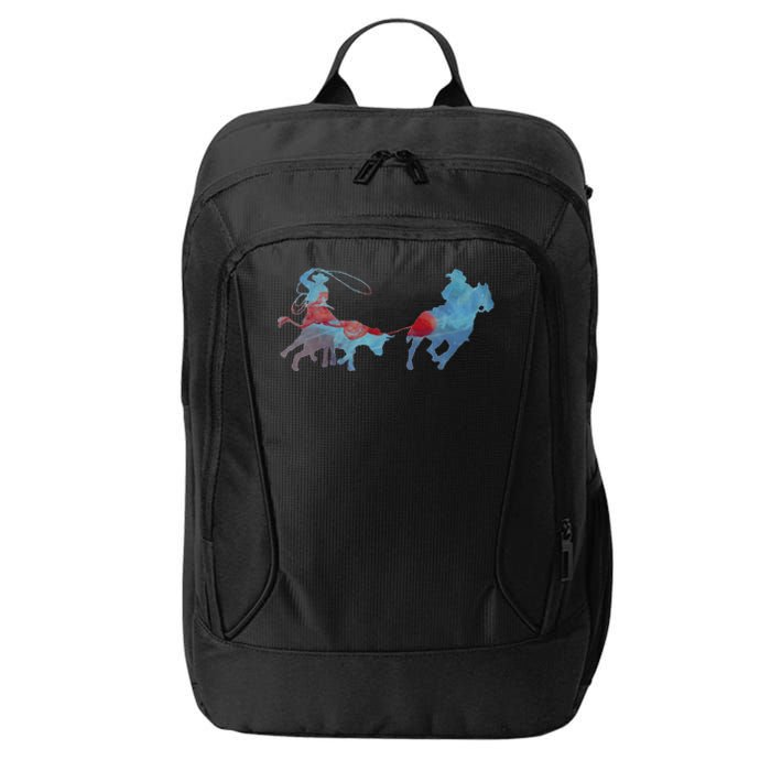 Team Roping City Backpack