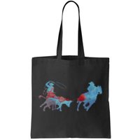 Team Roping Tote Bag