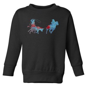 Team Roping Toddler Sweatshirt