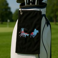 Team Roping Golf Towel