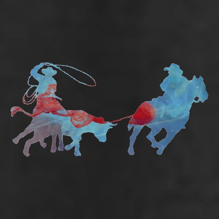 Team Roping Golf Towel