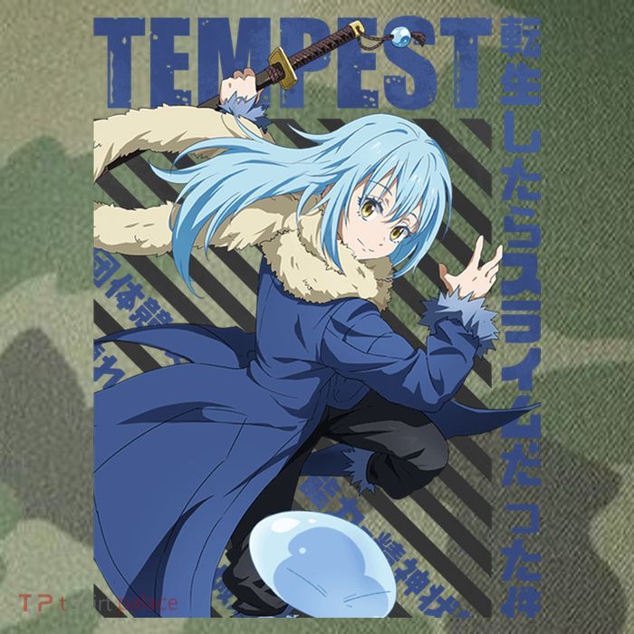 Tensura Rimuru Tempest Legacy Tie Dye Trucker Hat