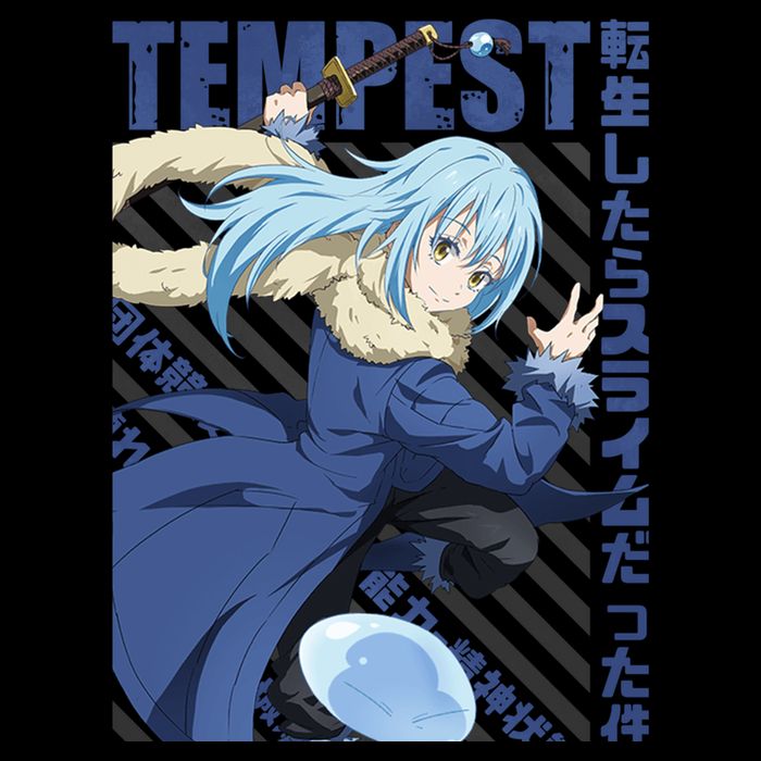 Tensura Rimuru Tempest Cropped Pullover Crew