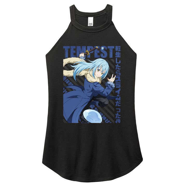 Tensura Rimuru Tempest Women's Perfect Tri Rocker Tank