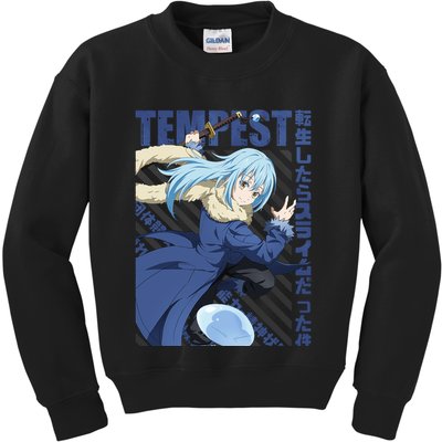 Tensura Rimuru Tempest Kids Sweatshirt