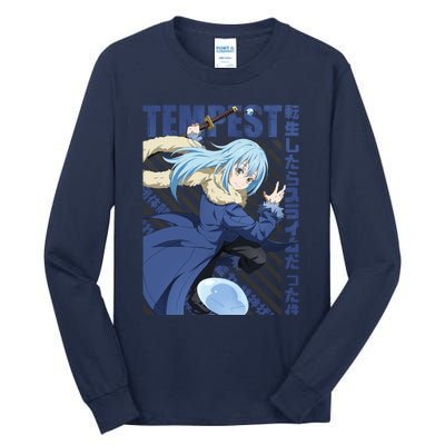 Tensura Rimuru Tempest Tall Long Sleeve T-Shirt