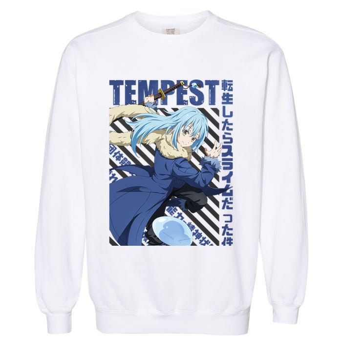 Tensura Rimuru Tempest Garment-Dyed Sweatshirt