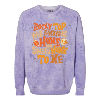 Tennessee Rocky Top Home Sweet Home Colorblast Crewneck Sweatshirt