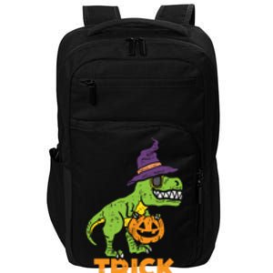 Trick Rawr Treat Dinosaur Dino Trex Halloween Cute Gift Impact Tech Backpack