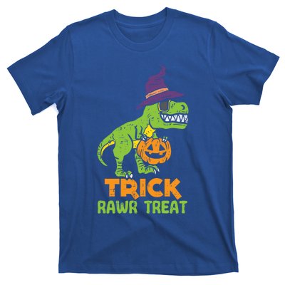 Trick Rawr Treat Dinosaur Dino Trex Halloween Cute Gift T-Shirt