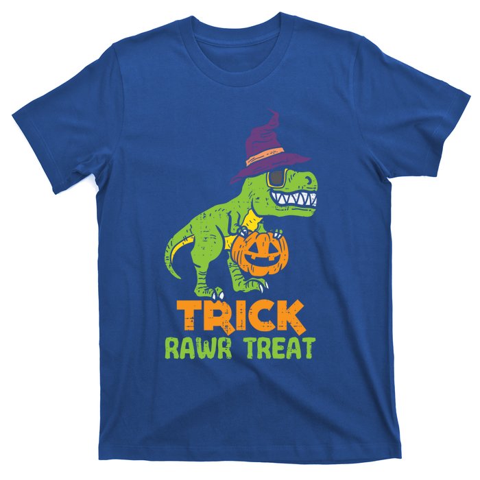 Trick Rawr Treat Dinosaur Dino Trex Halloween Cute Gift T-Shirt