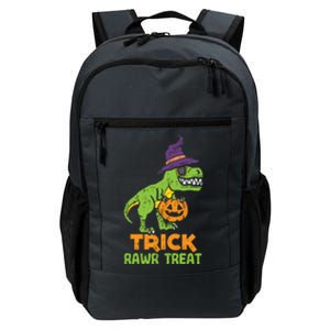 Trick Rawr Treat Dinosaur Dino Trex Halloween Cute Gift Daily Commute Backpack