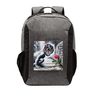 The Rose That Grew Vector Backpack