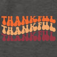 Thankful Retro Thanksgiving Vector Backpack