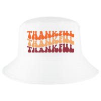 Thankful Retro Thanksgiving Cool Comfort Performance Bucket Hat