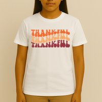 Thankful Retro Thanksgiving T-Shirt
