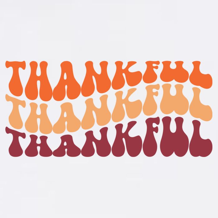 Thankful Retro Thanksgiving T-Shirt