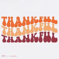 Thankful Retro Thanksgiving Tall T-Shirt