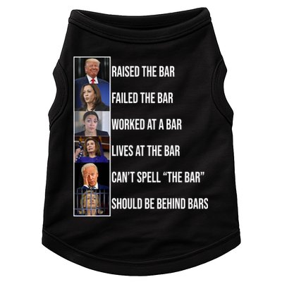 Trump Raised The Bar Biden Cant Spell The Bar Funny Republican Doggie Tank
